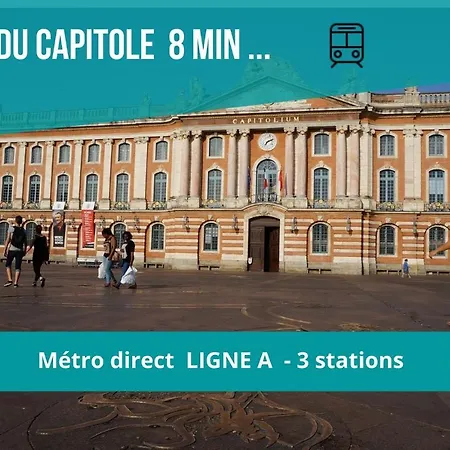 Le Jolimont - Toulousecozyflat Centre - Terrasse - Parking - Métro Appartement
