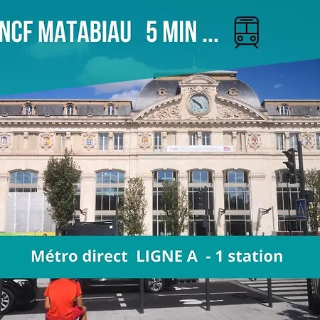Le Jolimont - Toulousecozyflat Centre - Terrasse - Parking - Metro Tuluza