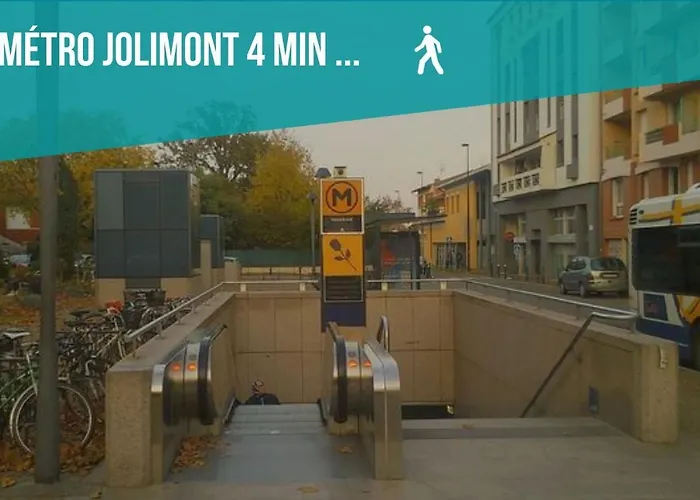 Apartmán Le Jolimont - Toulousecozyflat Centre - Terrasse - Parking - Metro Toulouse
