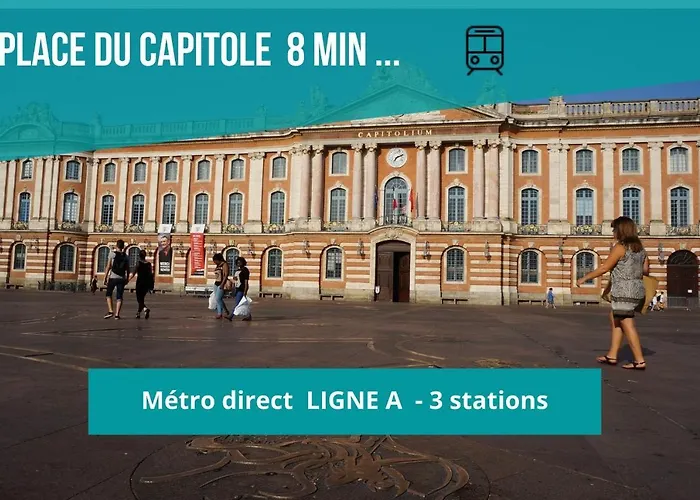 Le Jolimont - Toulousecozyflat Centre - Terrasse - Parking - Metro Apartmán